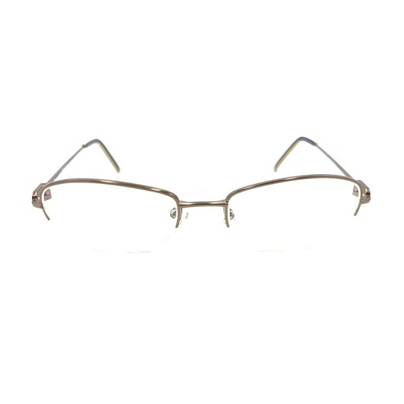 Gucci GG 2728 QC7 Brown Half Rim Eyeglasses Frames 49-17 130 Italy Designer - Picture 6 of 12